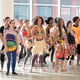 Celebrating Brasilian Carnival with Danielle Lima and Janete Silva.
